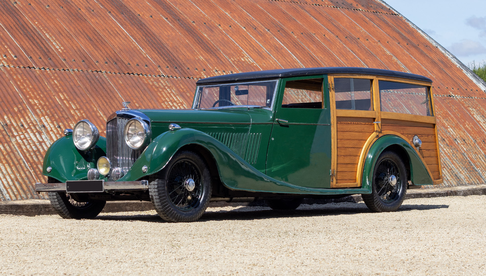 Scramblers Winter Wagons Bentley 4 Litre Shooting Brake Woodie